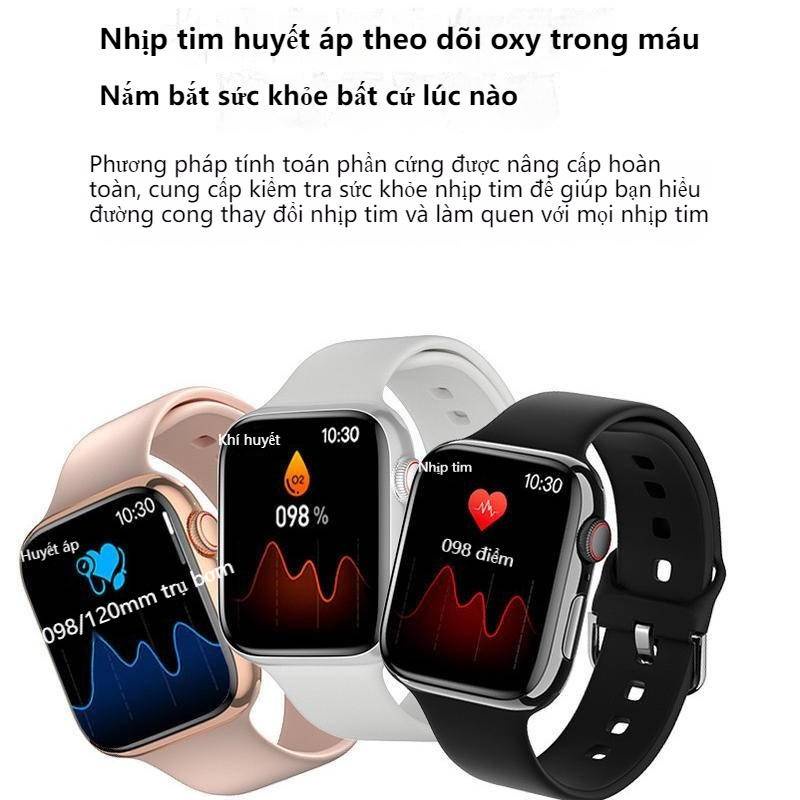Đồng hồ thông minh Đồng hồ thể thao Bluetooth mới pro 9 watch gs Macaron 8+1 bộ Snap thật không dây sạc trò chơi HD Smartwatch