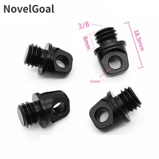 Khóa kim loại 1 / 4 3 / 8 an toàn gắn dây đeo vai cho máy ảnh hành động
