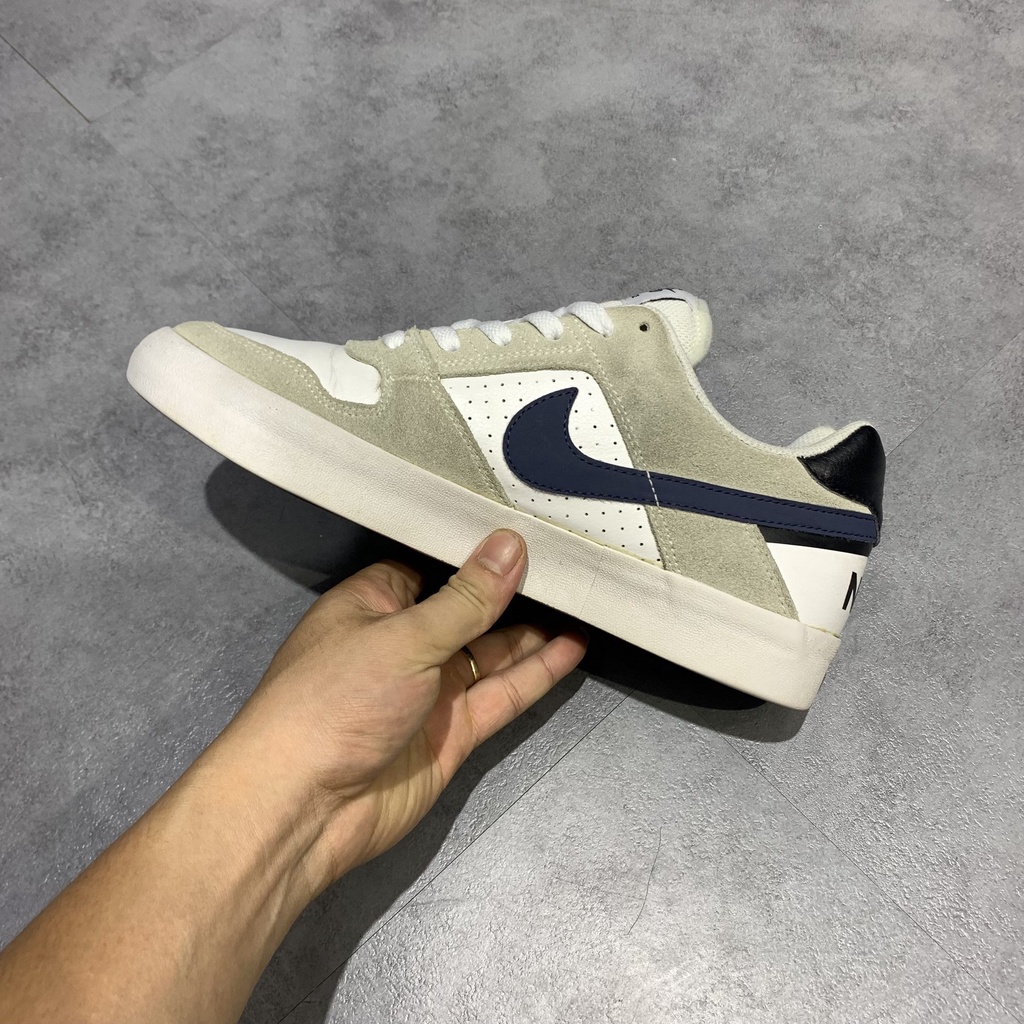 2hand giày NIKE DELTA FORCE VULC SB TRIPLE WHITE 942237-112 SIZE 42 PVN10128