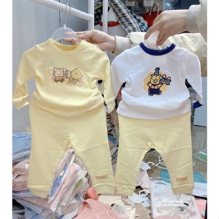 Lullaby - Bộ quần áo sơ sinh chất liệu nỉ cotton dày dặn cho bé