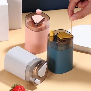 Lọ đựng tăm - hộp đựng tăm có nút bấm tự động