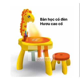 Bộ bàn ghế Hươu Cao Cổ có đèn