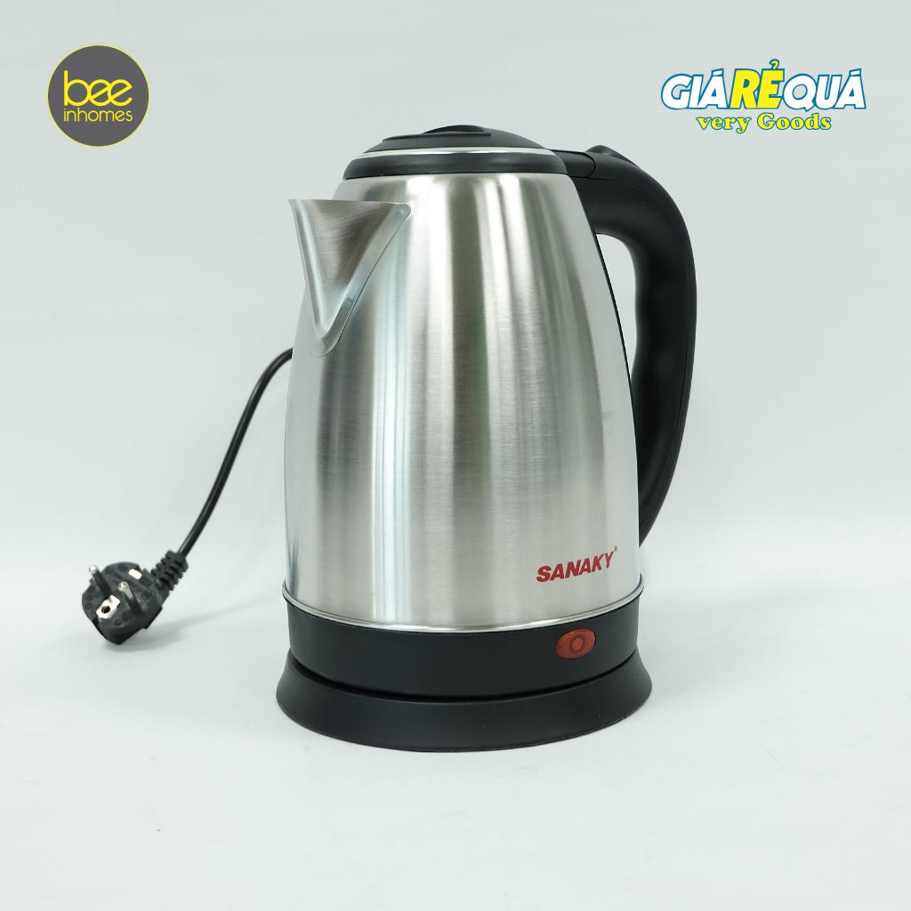 Ấm đun siêu tốc inox 1.8L, hàng chất lượng, giá tốt, chính hãng
