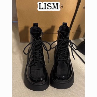 LISM Giày nữ bốt nữ boot Mũi Vuông Phong Cách Hợp thời Điều chỉnh được Màu sắc đa dạng Linh hoạt FSX23C0NAN 52Z231227