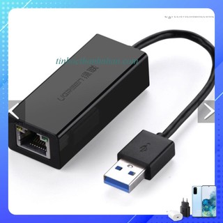 Cáp chuyển usb sang mạng lan ugreen ug20256/20254 hỗ trợ 10/100/1000 mbps - hàng chính hãng