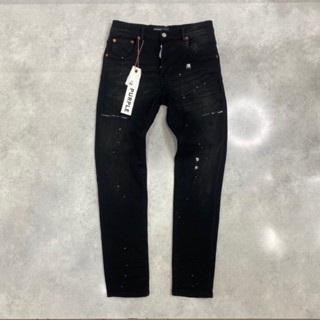  2334 Quần Bò Purple Đen Vẩy Sơn Ngang 5770 