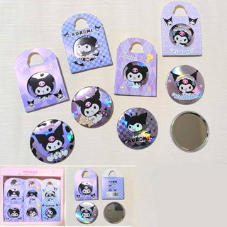 1 Gương Trang Điểm Tròn Mini Hình Sanrio Shanghai Hello Kitty My Melody Kuromi Cinnamoroll