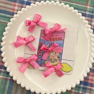 Hian-mini Tóc Nơ Kẹp Tinh Tế Satin Nơ Tóc Barrettes Kawaii Phụ Kiện Tóc