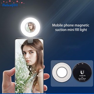 Đèn led tròn na w36 gắn điện thoại / gương trang điểm hỗ trợ chụp ảnh selfie