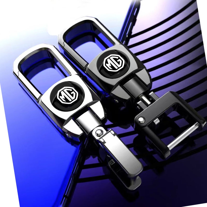 Phụ kiện móc khóa hợp kim kim loại ô tô cho MG ZS EV EP PLUS HS ZS MG5 MỞ RỘNG MG6 RX5