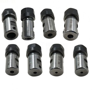 Đầu kẹp bằng thép er11-4mm er11-8mm màu đen / bạc cho máy tiện
