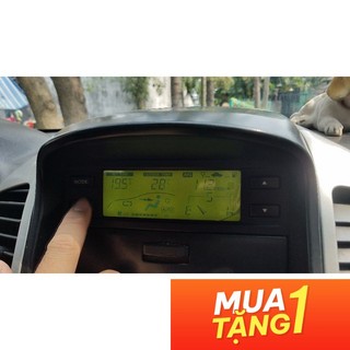 Phim dán màn hình điều hòa ô tô Chevrolet Captiva 2007 tặng dao,khăn lau,hướng dẫn dán