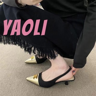 Giày Cao Gót Mũi Nhọn Phong Cách Pháp Thời Trang Cho Nữ