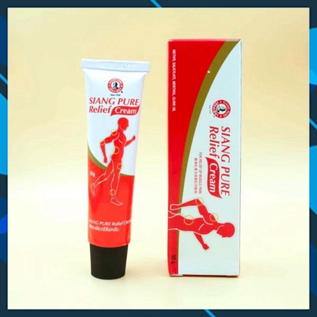 Dầu Nóng Xoa Bóp Siang Pure Relief 30gram Thái Lan