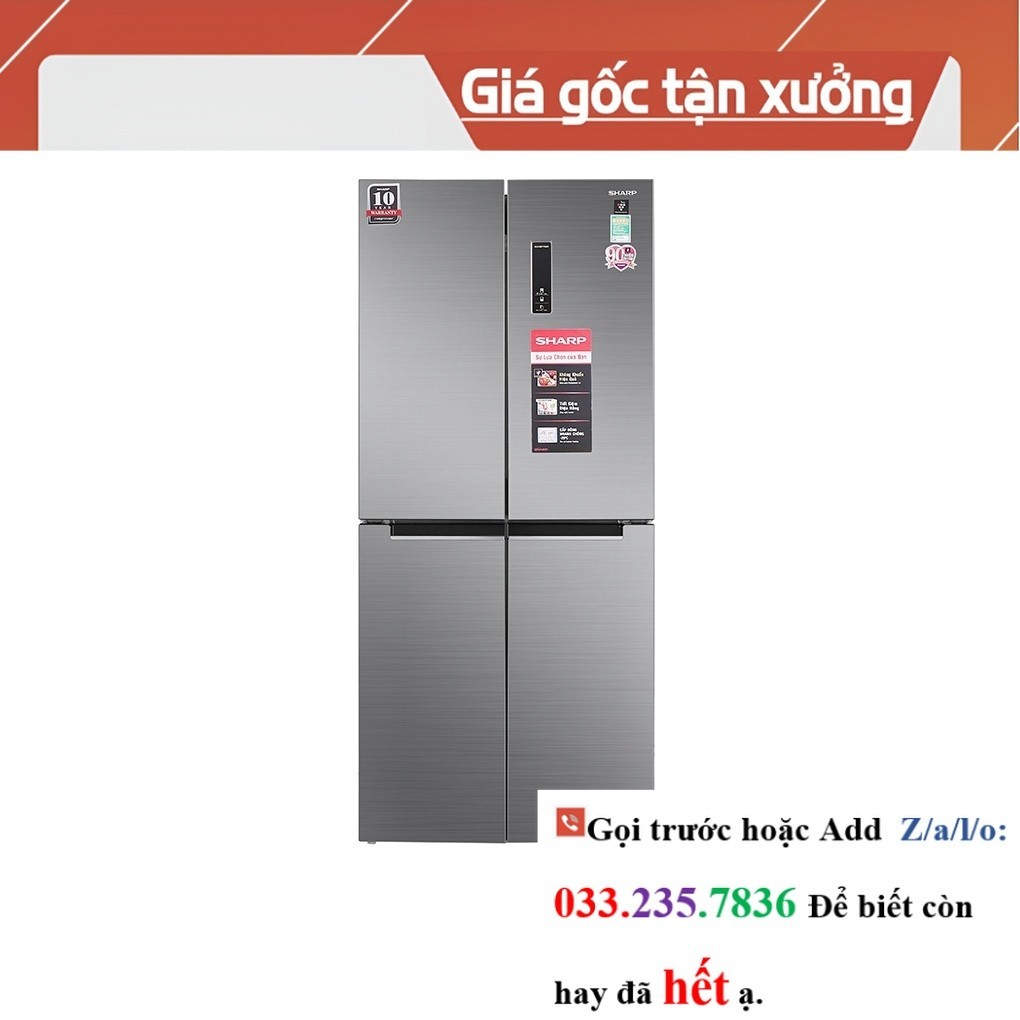 Tủ lạnh Sharp Inverter 401 lít SJ-FXP480V-SL <<Hãng