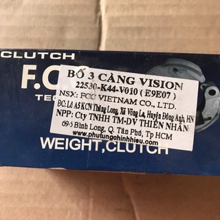 Bố 3 càng vision đời 2015 đến 2020 zin hãng fcc nhật bản