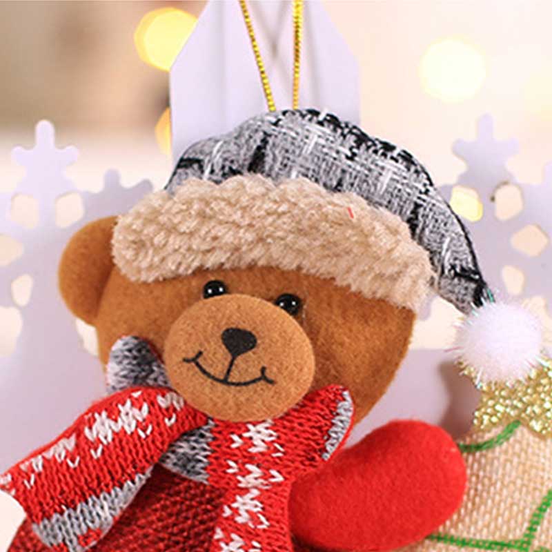 Búp Bê Trang Trí Giáng Sinh Năm Mới 2024 / 14 * 13cm