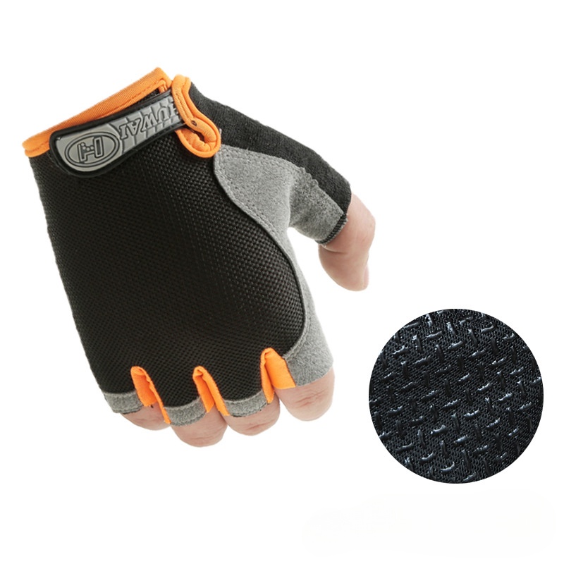 Găng Tay Thể Thao Nửa Ngón Chống Trượt Thống Khí Tập Gym/Yoga Tập Xà Đợn Cho Nam và Nữ