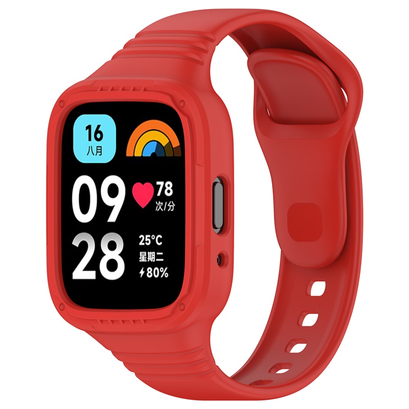 Xiaomi redmi watch 3 active Dây Đeo silicone Cho Đồng Hồ Thông Minh xiaomi redmi watch3 ốp dây đeo