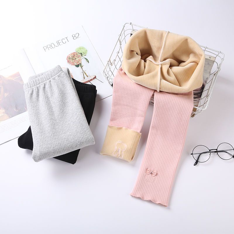 Quần Legging Mỏng Thời Trang Thu Đông Cho Bé Gái