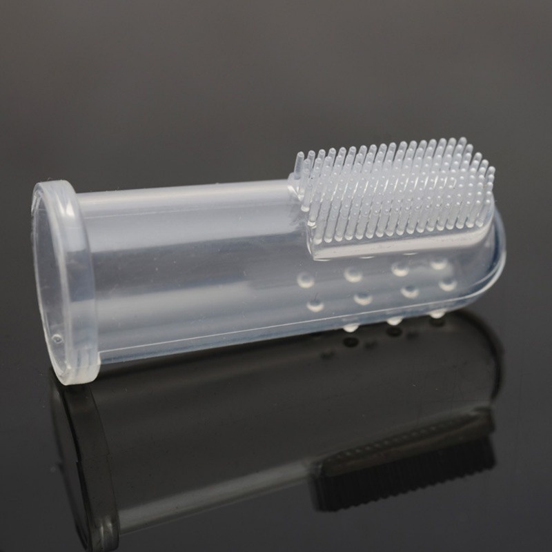 Bàn Chải Đánh Răng Bằng Silicon Tiện Dụng Cho Thú Cưng