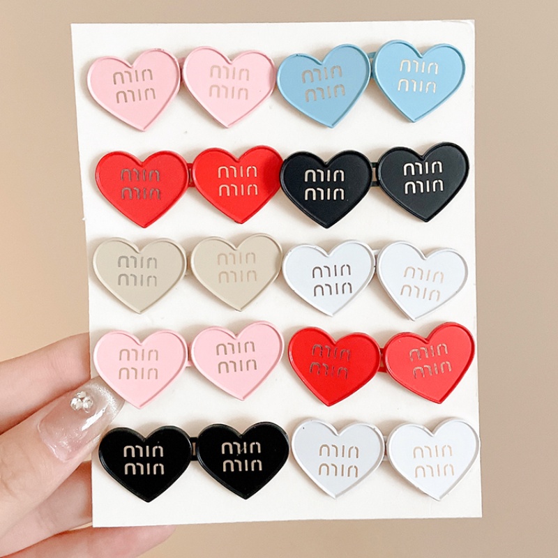 Cài Áo Hình Trái Tim Chống Ánh Sáng Thời Trang Phong Cách Hàn Quốc