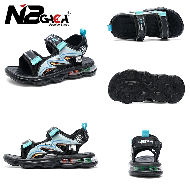 Xăng đan Đế Mềm Chống Trượt Phong Cách Thể Thao Thời Trang Mùa Hè Cho Bé Trai