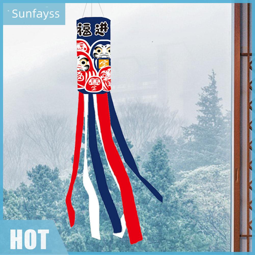 Cờ Treo Trang Trí Chống Thấm Nước 100cm Hình koinobori Nhật Bản