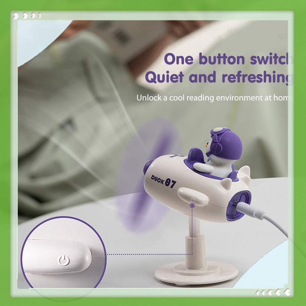 Quạt Kẹp Làm Mát Màn Hình Máy Tính / Văn Phòng Cổng Cắm usb