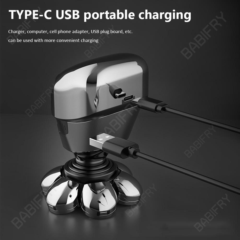 Máy Tỉa Lông Tai / Mặt / Cơ Thể 5 Trong 1 Có Đèn led Cho Nam Giới