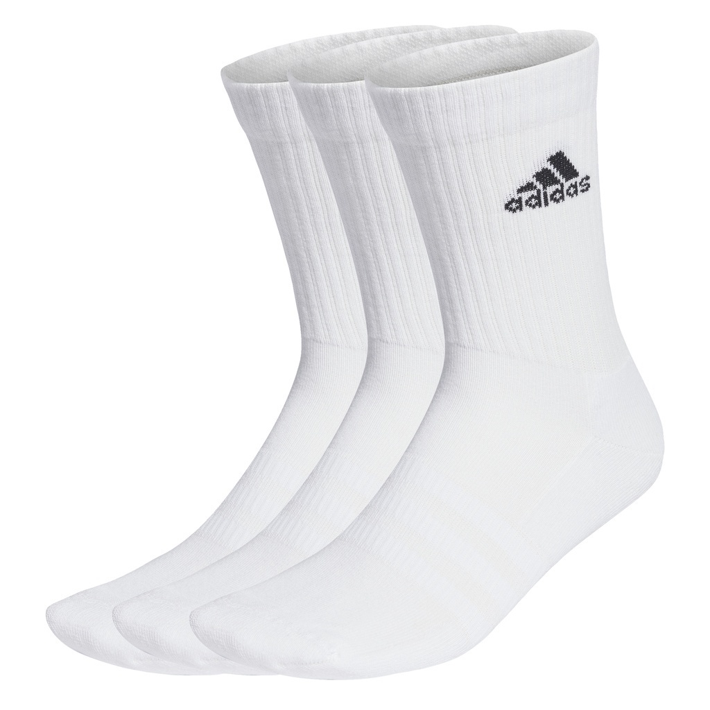 adidas Phong cách sống Bộ 3 Đôi Tất Cao Cổ Có Đệm Unisex trắng HT3446