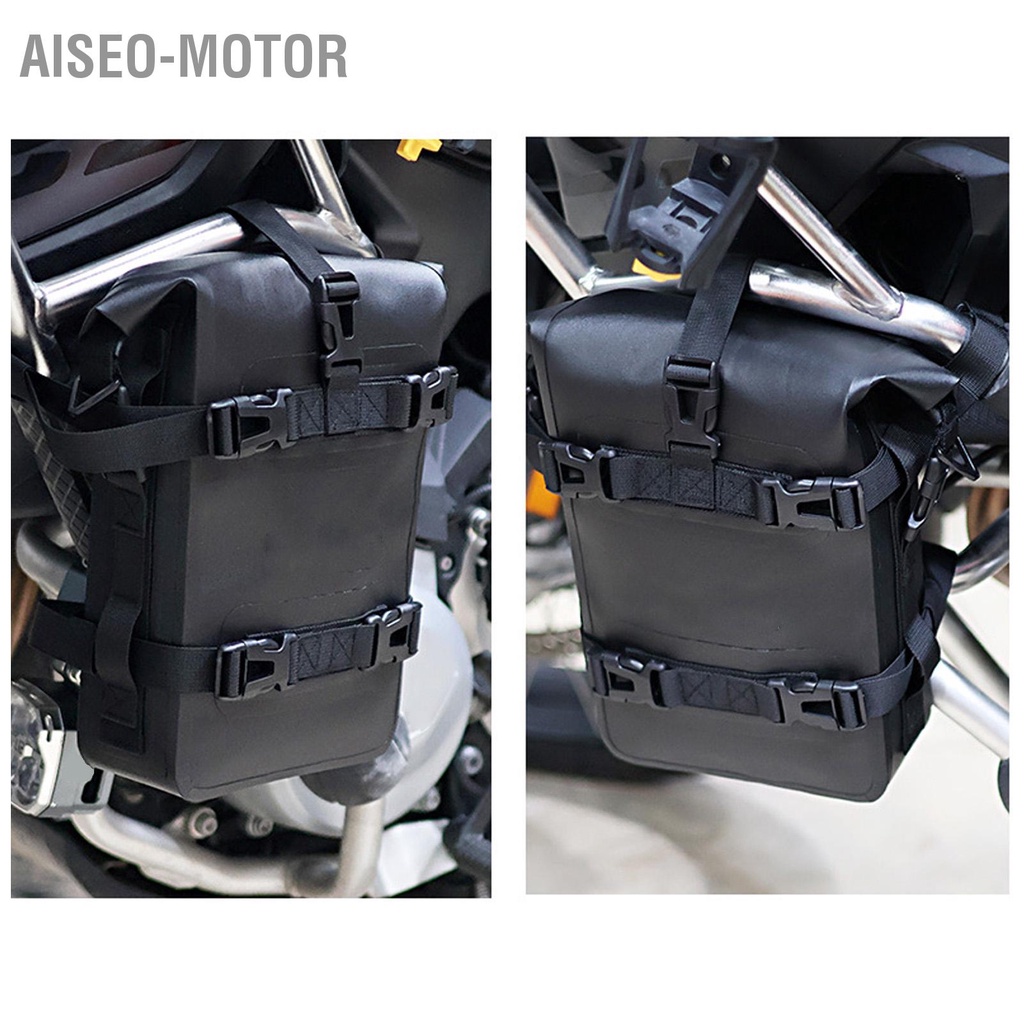 Aiseo-Motor Xe Máy Tai Nạn Thanh Túi 4L Chống Nước Phát Hành Nhanh Đa Năng Đuôi Bên Hông Du Lịch Màu Đen