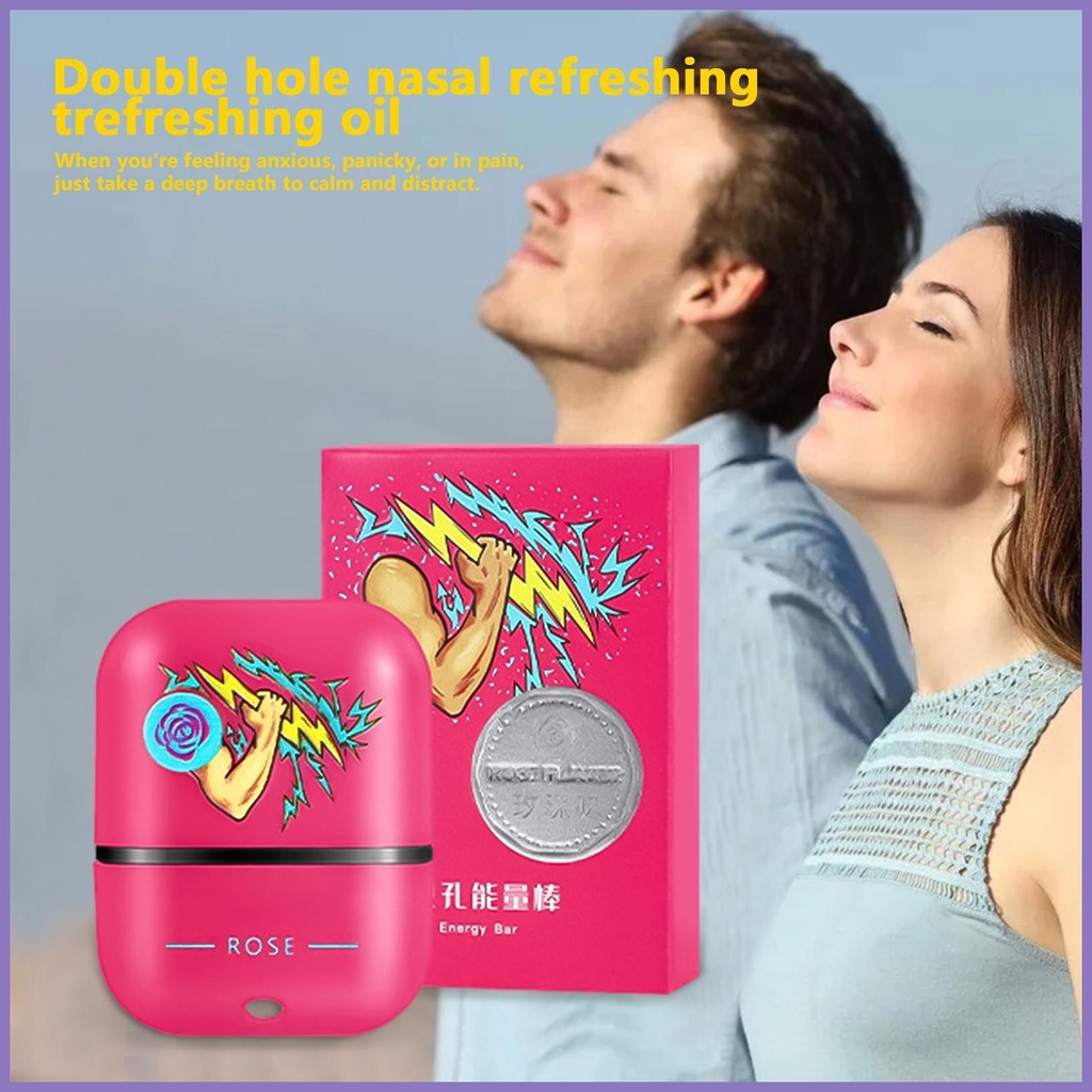 Nasal Hộp Tinh Dầu Thơm Mũi Kép Trọng Lượng Nhẹ Tiêu Chuẩn nota2vn