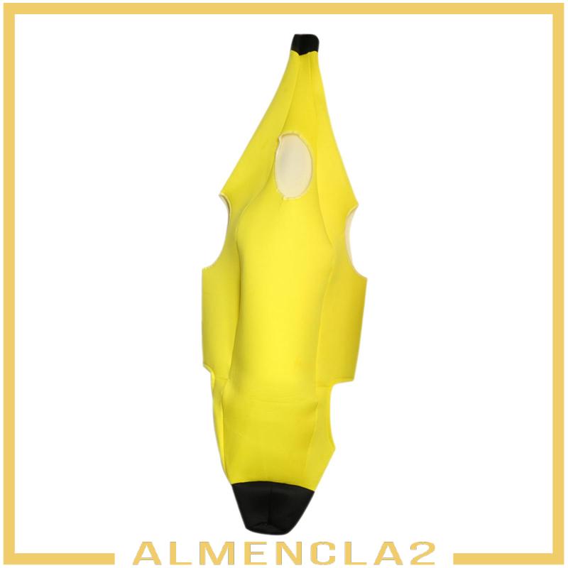 Bộ Áo Liền Quần Hóa Trang Trái Chuối Dễ Thương Cho halloween