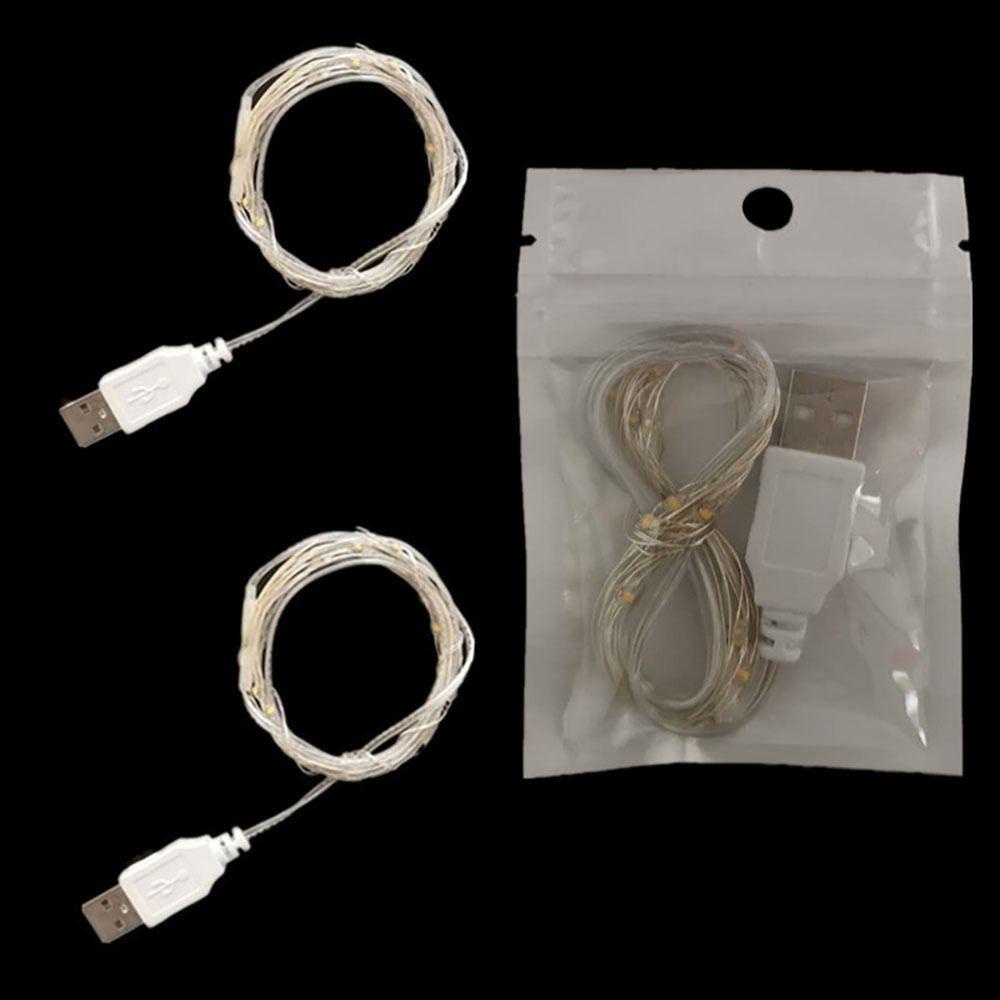 Muvako Dây Đèn led Trang Trí Nhiều Màu 5v usb 1 / 2 / 3 / 5 / 10m