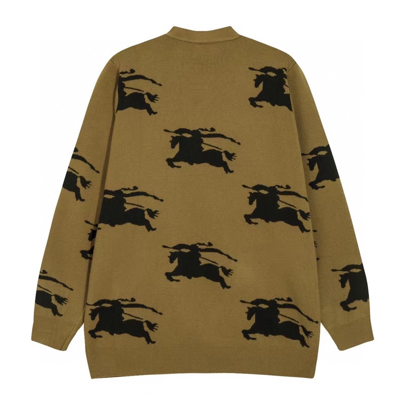 Áo Khoác cardigan Dệt Kim Toàn Thân In Hình Cá Ngựa b8u8r Hiển Thị Cá Tính, Phong Cách unisex