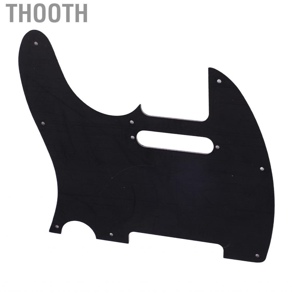 Thooth Guitar Pickguard Thay thế vết xước điện cho Telecaster HR6