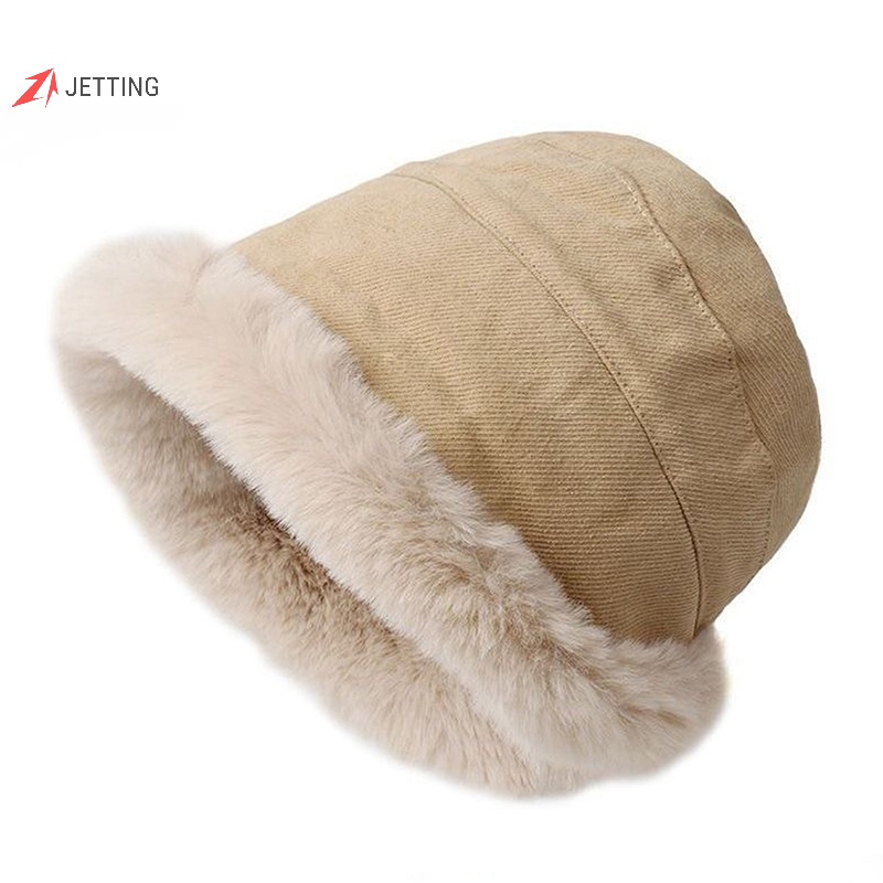 Mũ bucket Lông Xù Mềm Mại Ấm Áp Thời Trang Thu Đông 2023 Cho Nữ
