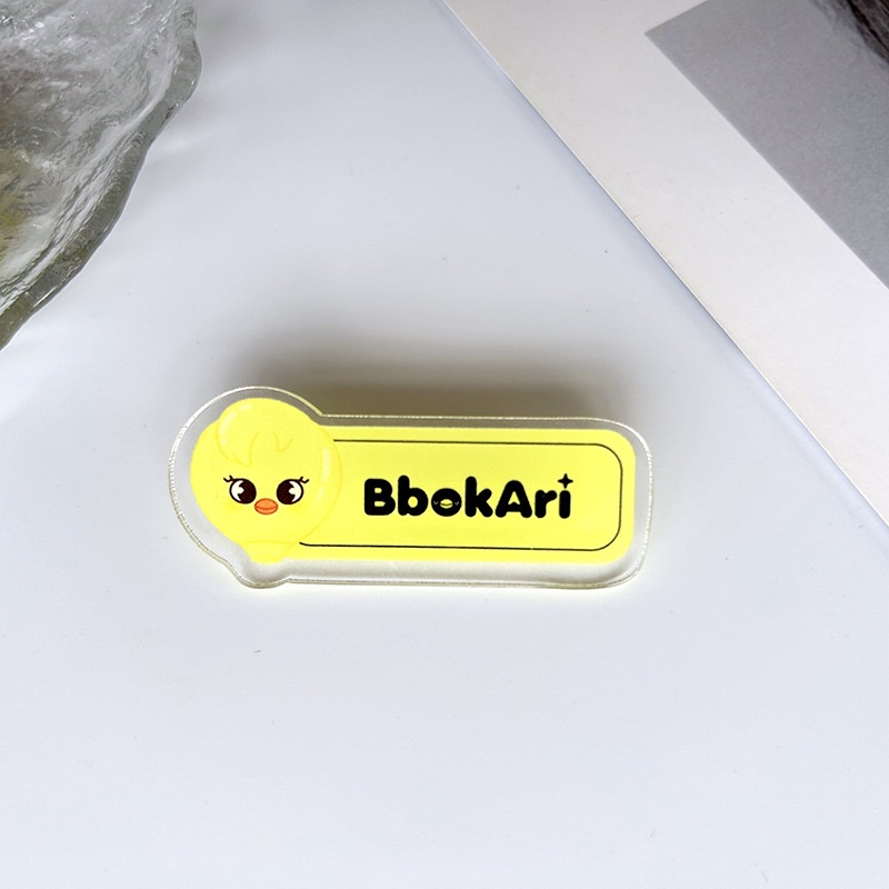 Huy Hiệu Cài Áo Bằng acrylic In Hình Nhóm Nhạc kpop straykids skz sk Zoo 5-star dome tour 2023