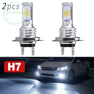 Mới Bộ 2 Bóng Đèn Pha led h7 55w Siêu Sáng