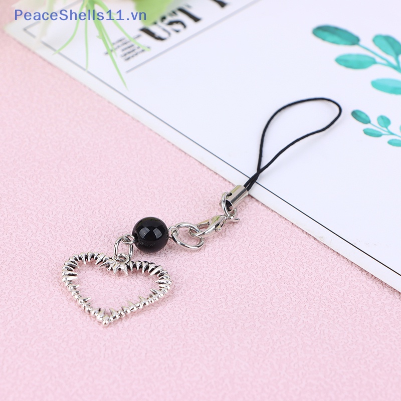 Dây Đeo Điện Thoại y2k Họa Tiết Bướm / Trái Tim Xinh Xắn Dùng Để Trang Trí