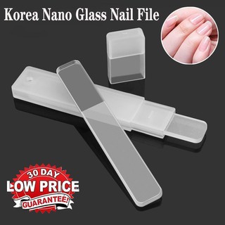 Cây dũa móng tay pha lê trong suốt lấp lánh dành cho nam và nữ