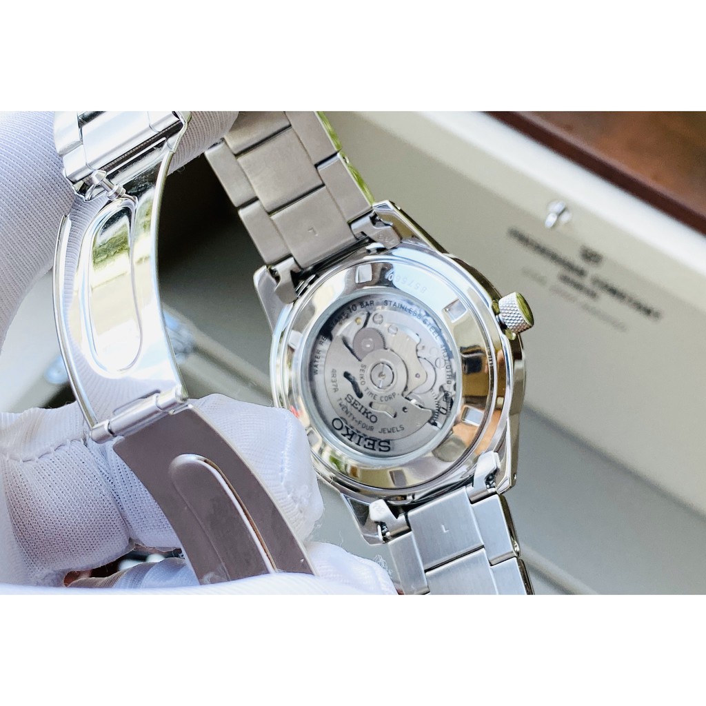 Đồng hồ nam chính hãng Seiko SSA381K1 - Máy Automatic cơ - Kính cứng