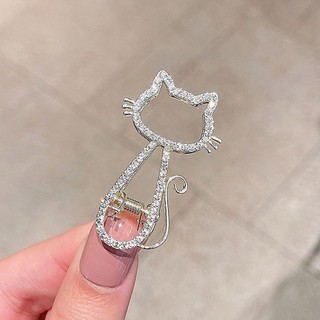 Cửa Hàng Lựa Chọn#发夹猫咪可爱少女日系发饰2022年新款女头饰侧边珍珠夹子发卡小9. 19n