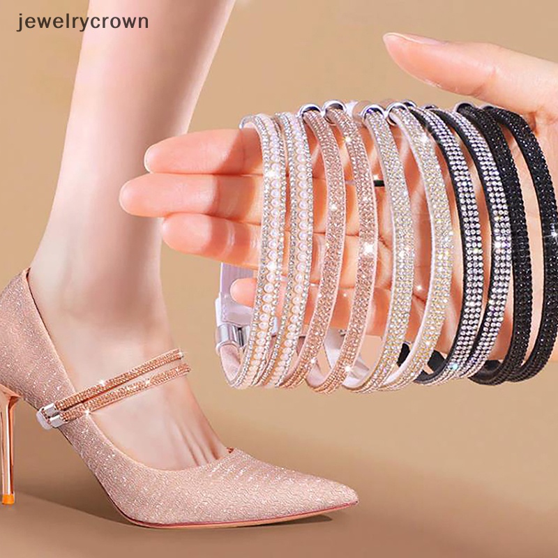 1 Cặp Dây Đeo Giày Cao Gót Co Giãn Chống Trượt Chống Rơi