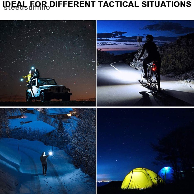 Đèn Pin Khẩn Cấp mini Sạc usb Siêu Sáng hhno