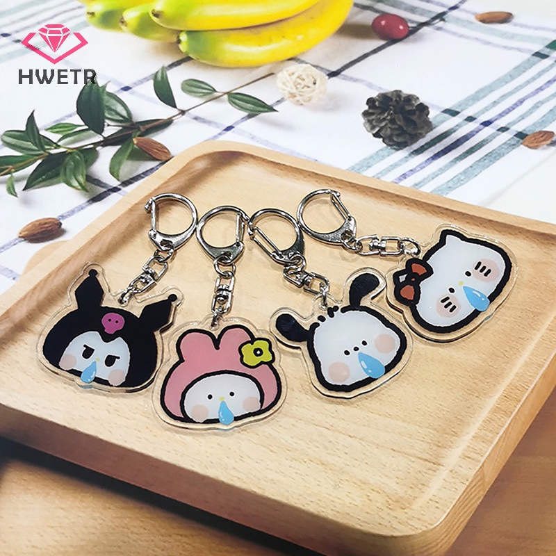 Móc Khóa Hình Chú Chó / Thỏ melody hwetr Schot kulomi pacha Dễ Thương Mới