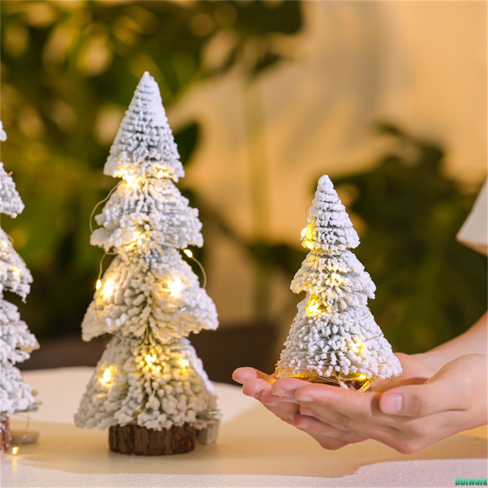 ⚡Còn Hàng⚡ Đồ Trang Trí Cây Thông Noel Mini Có đèn đàn Cây Tuyết Tùng để Bàn Như Thật Cây Thông Tự Làm Trang Trí Giáng Sinh Quà Tặng Giáng Sinh