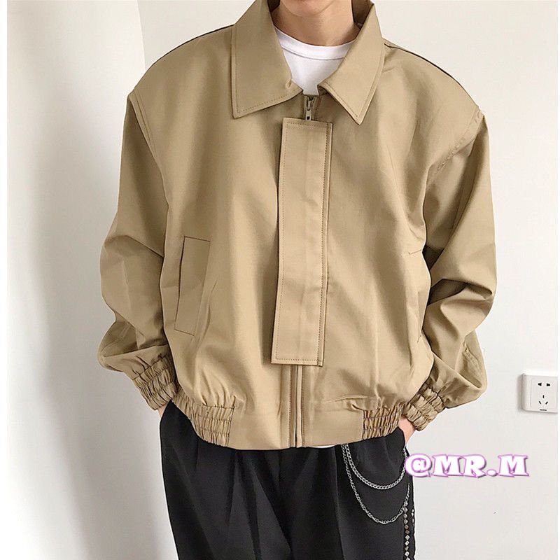 Áo Khoác bomber Phong Cách vintage Sang Trọng Cho Nam