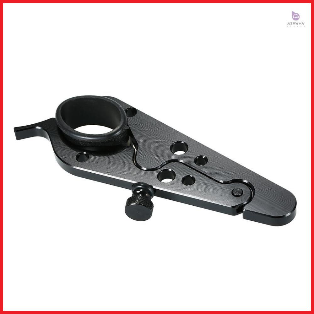 Universal Motorcycle Cruise Control Throttle Assist Hand Grip Lock Aluminum with Silicone Ring - Enhance Riding Comfort and Safety
